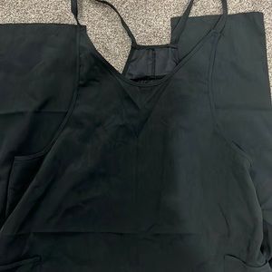 Black Jump suit with pockets